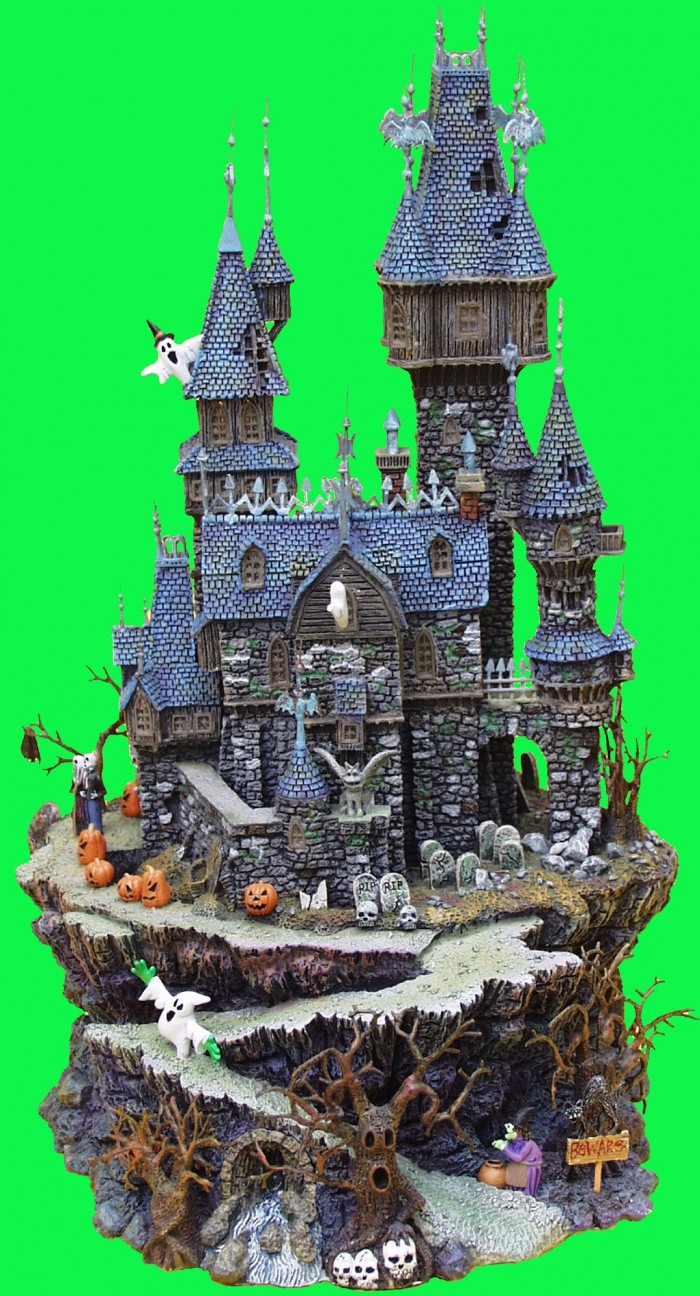 This is a Halloween piece I made for MBI Danbury mint. It took me four months