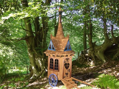 My witches hutch design for a potting shed mini art studio