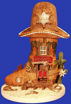 Wild West shoe house I design and made